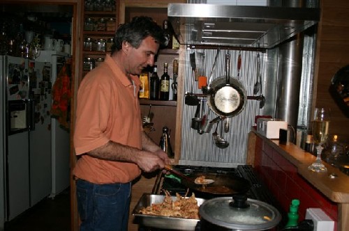 Guest Chef cooking